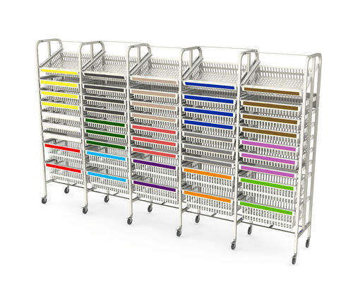 Rack mobile - SG-8-U - Pegasus Medical Concepts - a cestelli