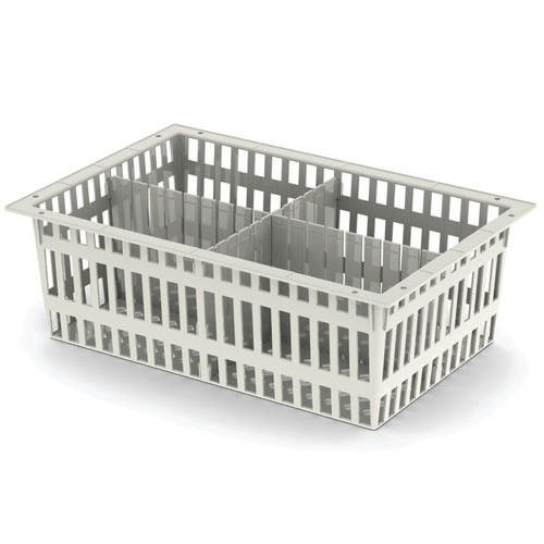 Cestello in ABS - Modular Iso System - ABS Basket 20X40X60cm - Pegasus Medical Concepts - modulare