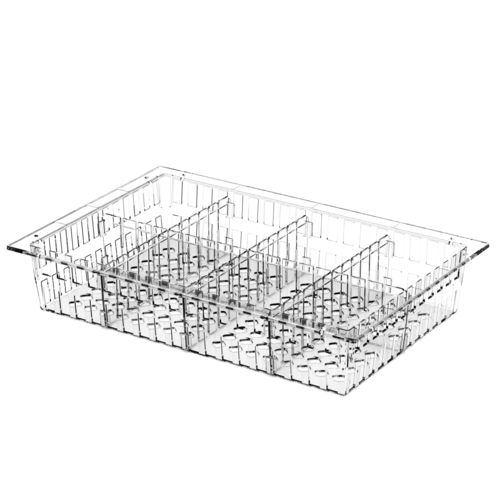 Cestello in policarbonato - Clear Basket - 10X40X60 cm - Pegasus Medical Concepts - modulare