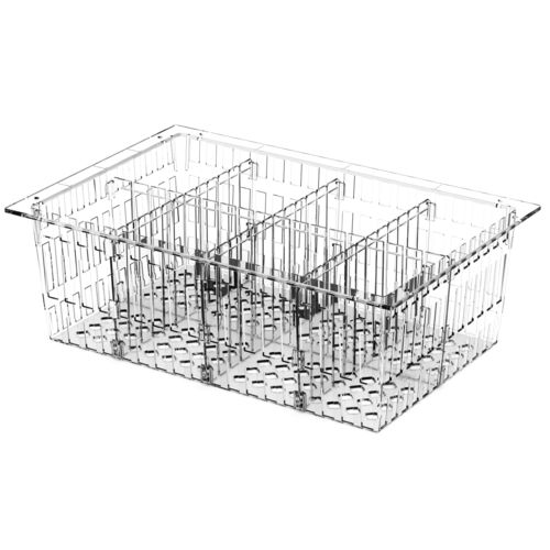 Cestello in policarbonato - Clear Basket - 20X40X60 cm - Pegasus Medical Concepts - modulare
