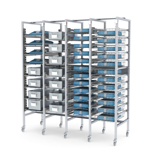 Rack per sala operatoria - HYG-UUUU - Pegasus Medical Concepts - di stoccaggio / mobile / modulare