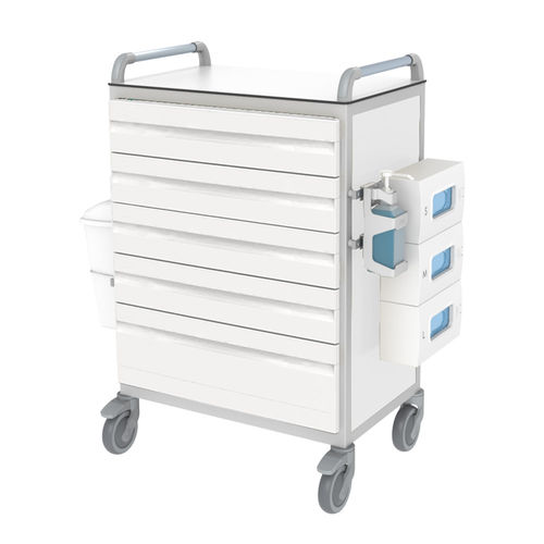 Carrello di emergenza -  Artemis - Pegasus Medical Concepts - medico / ospedaliero / di isolamento
