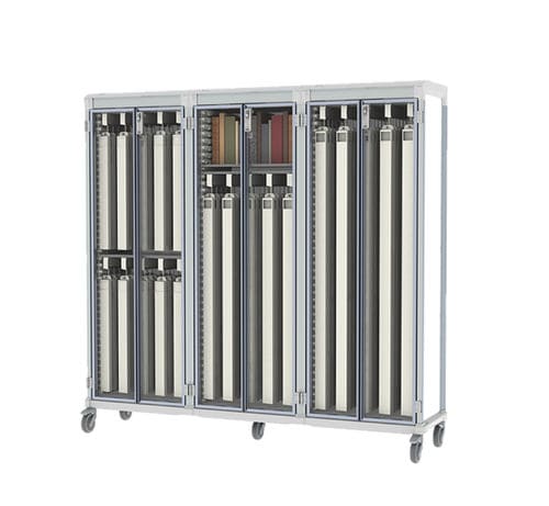 Carrello medico - APL-4.0EEE-GD - Pegasus Medical Concepts - ospedaliero / portacateteri / di stoccaggio