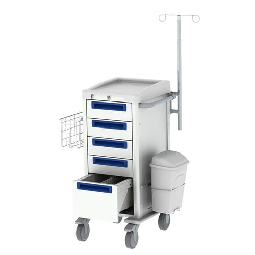 Carrello medico - CRT-NM39-84444 - Pegasus Medical Concepts - ospedaliero / per uso generale / per trasferimento di letto