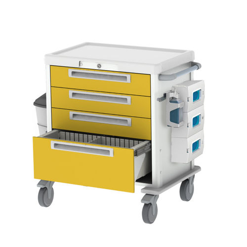 Carrello medico - CRT-M35-8444 - Pegasus Medical Concepts - ospedaliero / per uso generale / di isolamento