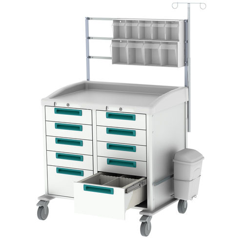 Carrello per anestesia - Pegasus Medical Concepts - medico / ospedaliero / per uso generale