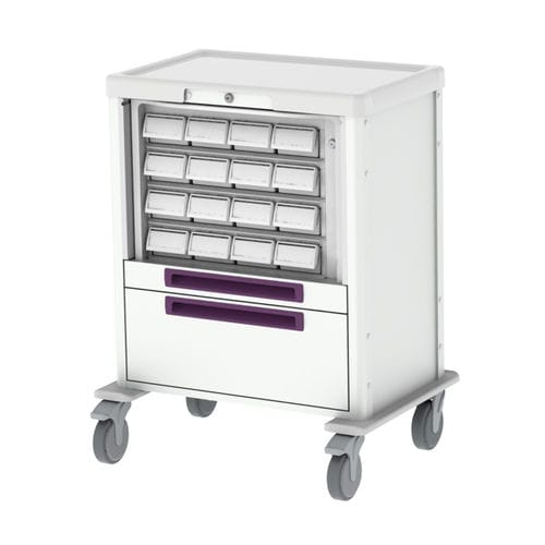 Carrello medico - Pegasus Medical Concepts - ospedaliero / per farmaci / di distribuzione di farmaci