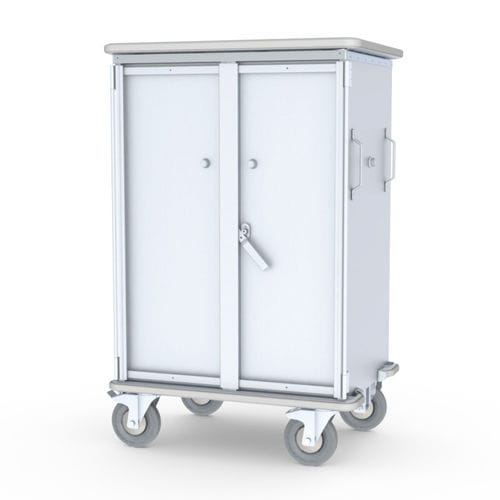 Carrello portabiancheria per sacchi sporchi - HAL-3.0UU-PNL - Pegasus Medical Concepts - per sacchi puliti / per sala operatoria / medico