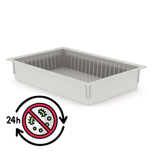 Contenitore di sterilizzazione per strumenti - T104060-AM-G - Pegasus Medical Concepts - in ABS / non perforato