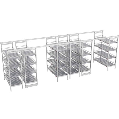 Scaffalatura modulare - SALUS HIGH DENSITY - Pegasus Medical Concepts - per contenitori / per cestelli / per farmacia