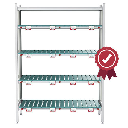 Scaffalatura modulare - Max Salus - Pegasus Medical Concepts - per contenitori / per farmacia / per biancheria