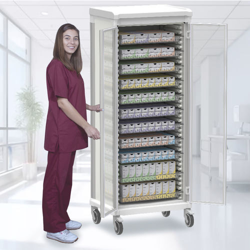 Carrello per sutura - ClearView - Pegasus Medical Concepts - medico / per chirurgia / di trasporto