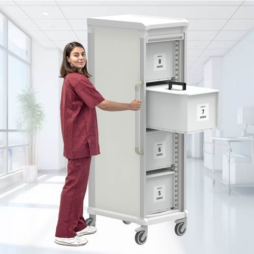 Carrello medico - Apollo Med - Pegasus Medical Concepts - ospedaliero / per uso generale / per farmaci