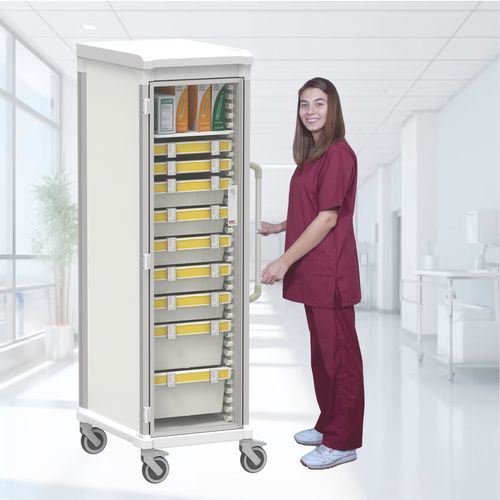 Carrello di stoccaggio - Pegasus Medical Concepts - medico / per studio veterinario / per cartelle mediche