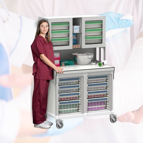 Carrello per gesso - Pegasus Medical Concepts - medico / ospedaliero / per consumabili