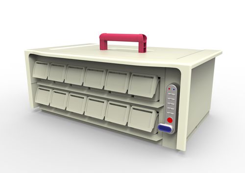 Contenitore per farmaci - Pegasus Medical Concepts - per movimentazione / con cassetti