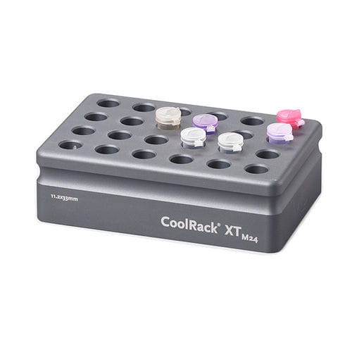 Rack da laboratorio per tubi di microcentrifuga - CoolRack™ XT M24 - Azenta life sciences - per congelamento / di raffreddamento