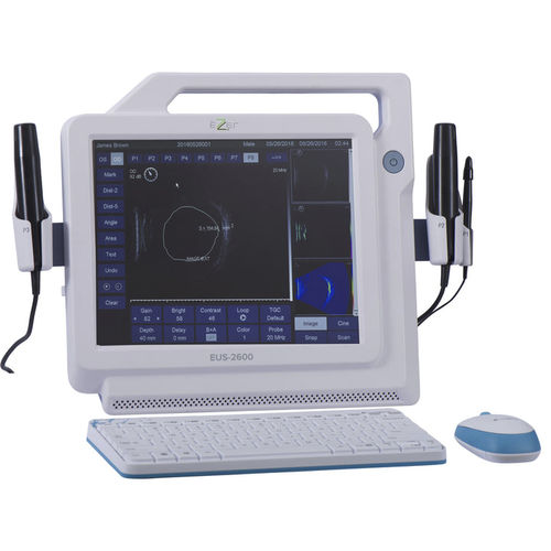 Ecografo portatile - EUS-2600 - US Ophthalmic - per ecografia oftalmica / in bianco e nero / con touch screen