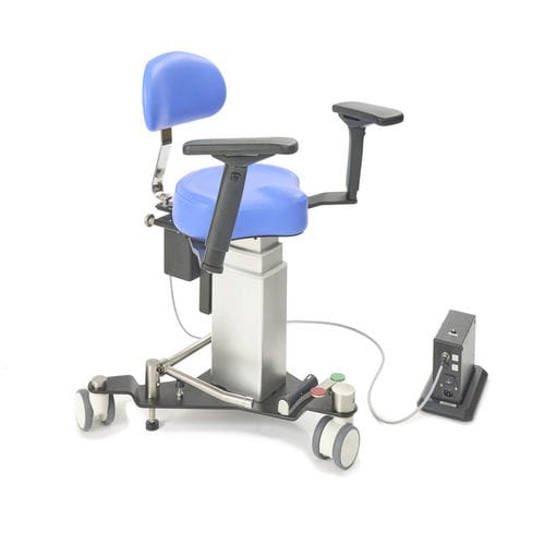 Sgabello per struttura sanitaria - EOS-2600 - US Ophthalmic - ad altezza regolabile / con rotelle / con schienale