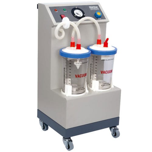 Aspiratore chirurgico elettrico - POW-01 - Supreme Enterprises - con rotelle