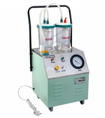 Aspiratore chirurgico elettrico - Supreme Enterprises - con rotelle