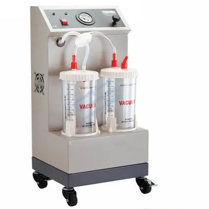 Aspiratore chirurgico elettrico - Powervac - Supreme Enterprises - con rotelle