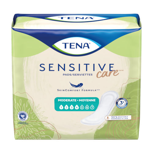 Assorbente igienico esterno per donna - Moderate - TENA - traspirante / scatola da 20