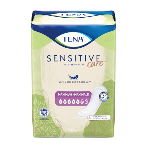 Assorbente igienico esterno per donna - Care™ Maximum - TENA - traspirante / scatola da 14