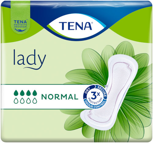 Assorbente igienico esterno per donna - Lady Normal - TENA - scatola da 24 pezzi