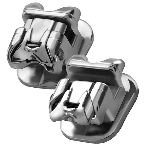 Bracket ortodontici in metallo - DAMON™  3MX - Ormco - di autolegatura / con slot verticale