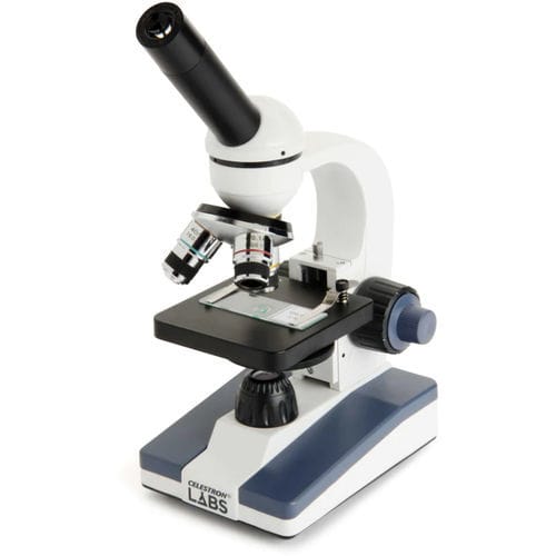 Microscopio ottico - LABS CM1000C - Celestron - da laboratorio / monoculare / da banco