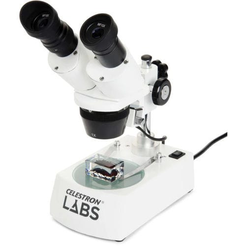 Stereomicroscopio ottico - LABS S10-60 - Celestron - da laboratorio / ad uso didattico / binoculare