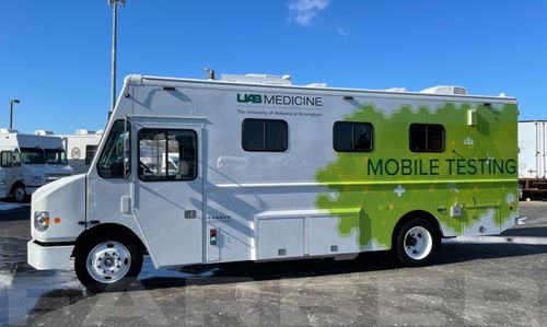 Unità mobile ospedaliera per test Covid-19 - 17318 - Farber Specialty Vehicles - camion / con compartimenti / diesel