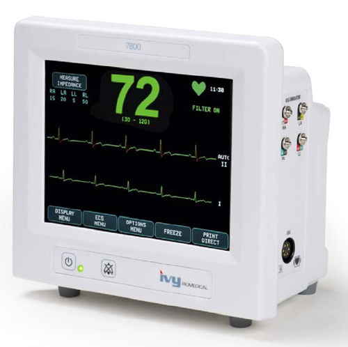 Monitor compatto per paziente - 7800 - Ivy Biomedical Systems Inc - ECG / per terapia intensiva / per analisi dell'onda pressoria