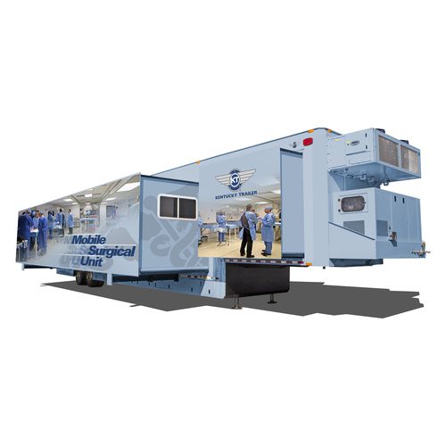 Unità mobile ospedaliera di rilevamento - Kentucky Trailer Technologies - per emergenza chirurgica / camion