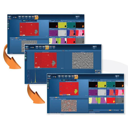 Software di analisi - AZtecHKL - Oxford Instruments - di acquisizione / per microscopio elettronico a scansione