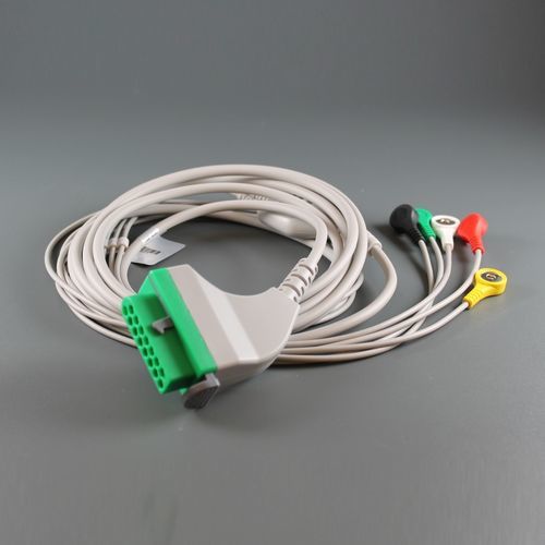 Cavo ECG per Holter cardiaco - EUROLINK - LUMED - per monitoraggio / per telemetria / per defibrillatore