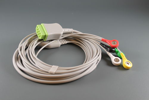 Cavo ECG per Holter cardiaco - EUROLINK - LUMED - medico / per defibrillatore / spina a banana
