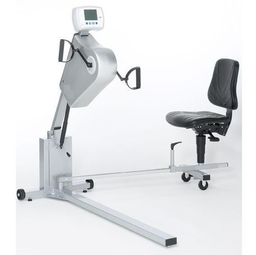 Pedalatore ergometrico per esercizi braccia - EUROSEDEO 3500 - LUMED - in posizione seduta