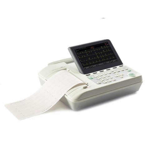Elettrocardiografo da riposo - EUROECG 601 - LUMED - 6 canali / digitale / con stampante