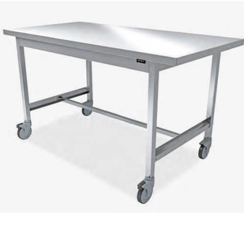 Tavolo di confezionamento di strumenti medici e chirurgici - 191AXCR-ELEVET series - Nuova BN - quadrato / su rotelle / elettrico