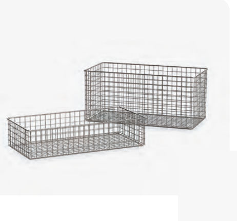 Cestello per carrello - CE series - Nuova BN - di stoccaggio / in acciaio inossidabile / con griglia