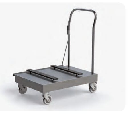 Carrello medico - 125XD2/2 - Nuova BN - per uso generale / di trasferimento / di carico