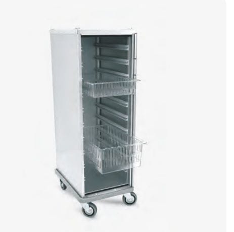 Armadio per strumenti chirurgici - N204ISO series - Nuova BN - per ospedale / con rotelle / con contenitori