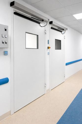 Porta a tenuta d'aria - PBTE60 - HOSPITAL DIVISION - ermetica / per sala operatoria / per terapia intensiva