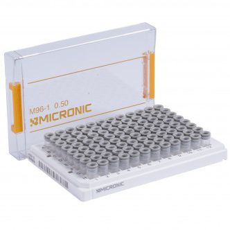 Provetta con fondo a V - MP32100, MPW52325LBC3-X01 - MICRONIC - in polipropilene / per stoccaggio di campioni