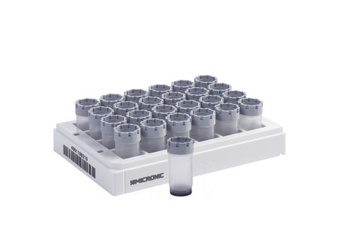 Microprovetta cilindrica - 3.50 mL - MICRONIC - in polipropilene / per conservazione di tessuti / con filettatura esterna