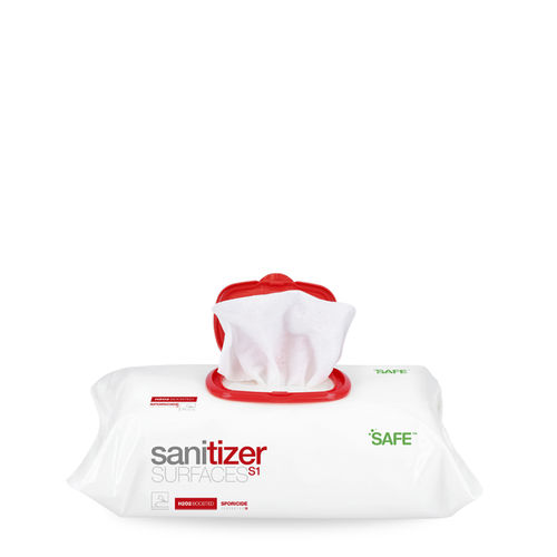 Salvietta detergente per pavimenti e altre superfici - 132094 - Saniswiss - 100 pezzi