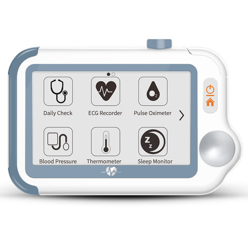Monitor di segni vitali portatile - checkme pro - Shenzhen Viatom Technology Co., Ltd. - ECG / TEMP / di frequenza cardiaca