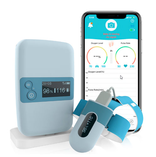 Puls-CO-ossimetro da polso senza fili - BabyO2 S2 - Shenzhen Viatom Technology Co., Ltd.